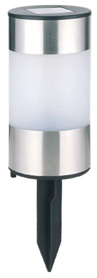 Entac Kerti Szolár Lámpa 21cm Rozsdamentes acél 1 LED 12/kínáló Fémházas egyszerű